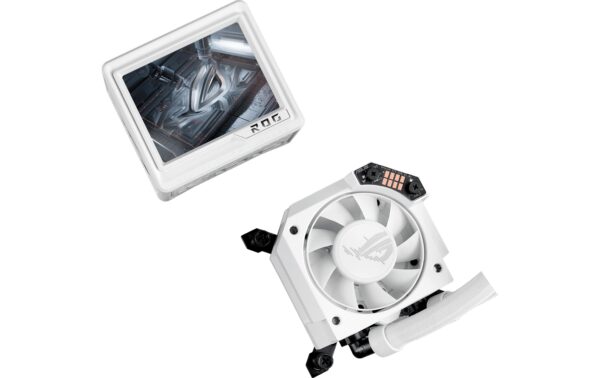 1842838_7 - Mediatech Asus ROG RYUJIN III 360 ARGB EXTREME WH Liquid CPU Cooler, 3.5 LCD, 3x120mm ARGB