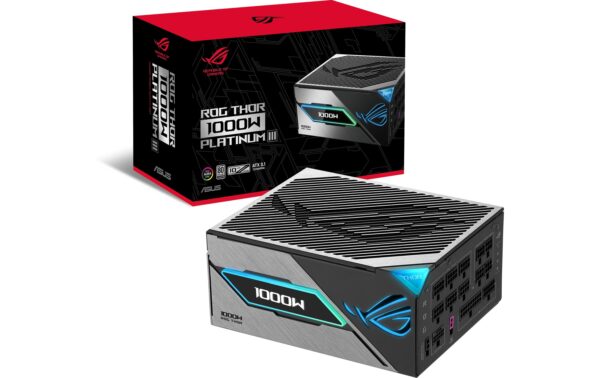 1842841 - Mediatech Asus ROG Thor 1000W Platinum III 80+ Platinum, OLED Display, PCI-E 5.1 kaufen Schweiz | Mediatech.ch