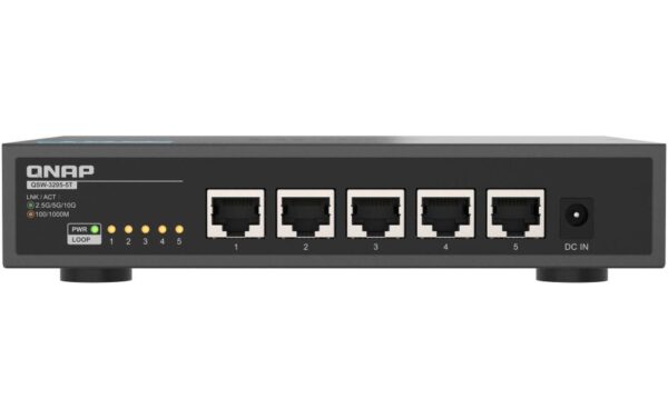 1842971 - Mediatech QNAP QSW-3205-5T, 5-Port 10GbE Switch 5-Port 10GbE, unmanaged, RJ45 kaufen Schweiz | Mediatech.ch