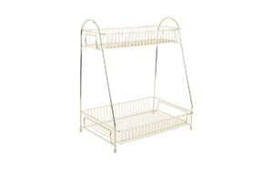 present time Lagerregal Tidy Eisen, 20x35x30cm, Gold