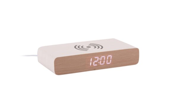 KARLSSON Wecker Retro Flat LED inkl. USB Kabel, MDF, White kaufen Schweiz | Mediatech.ch