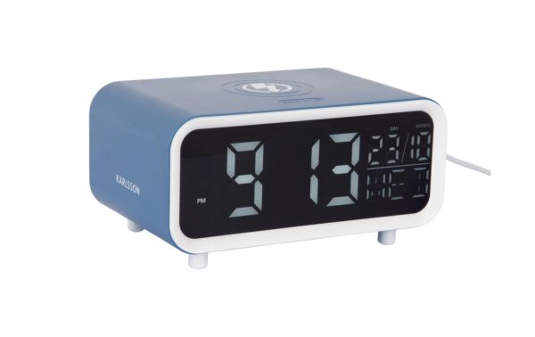 1843182 - Mediatech KARLSSON Wecker Chunky LED Inkl. USB Kabel, Classic blue kaufen Schweiz | Mediatech.ch