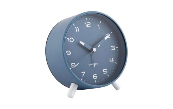 1843187_1 - Mediatech KARLSSON Wecker Orgullo Exkl. 1xAA Batterie, Classic blue