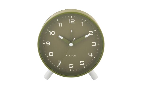 KARLSSON Wecker Orgullo Exkl. 1xAA Batterie, Army green kaufen Schweiz | Mediatech.ch