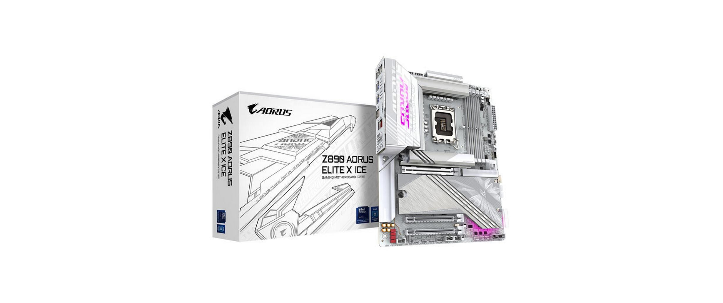 Gigabyte Z890 AORUS ELITE X ICE, ATX LGA1851, Intel Z890, 4x DDR5, WIFI 7
