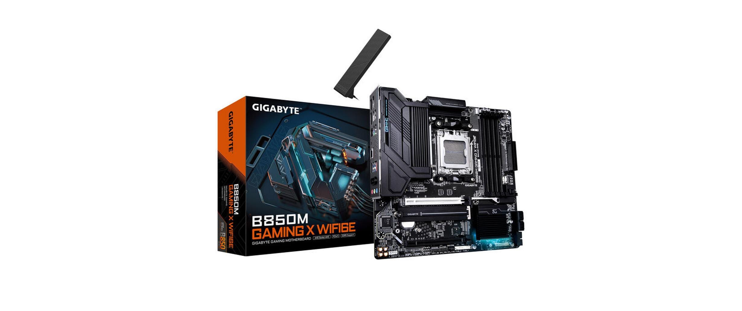 1843810 - Mediatech Gigabyte B850M GAMING X WF6E, uATX AM5, AMD B850, 4x DDR5, WIFI6E kaufen Schweiz | Mediatech.ch