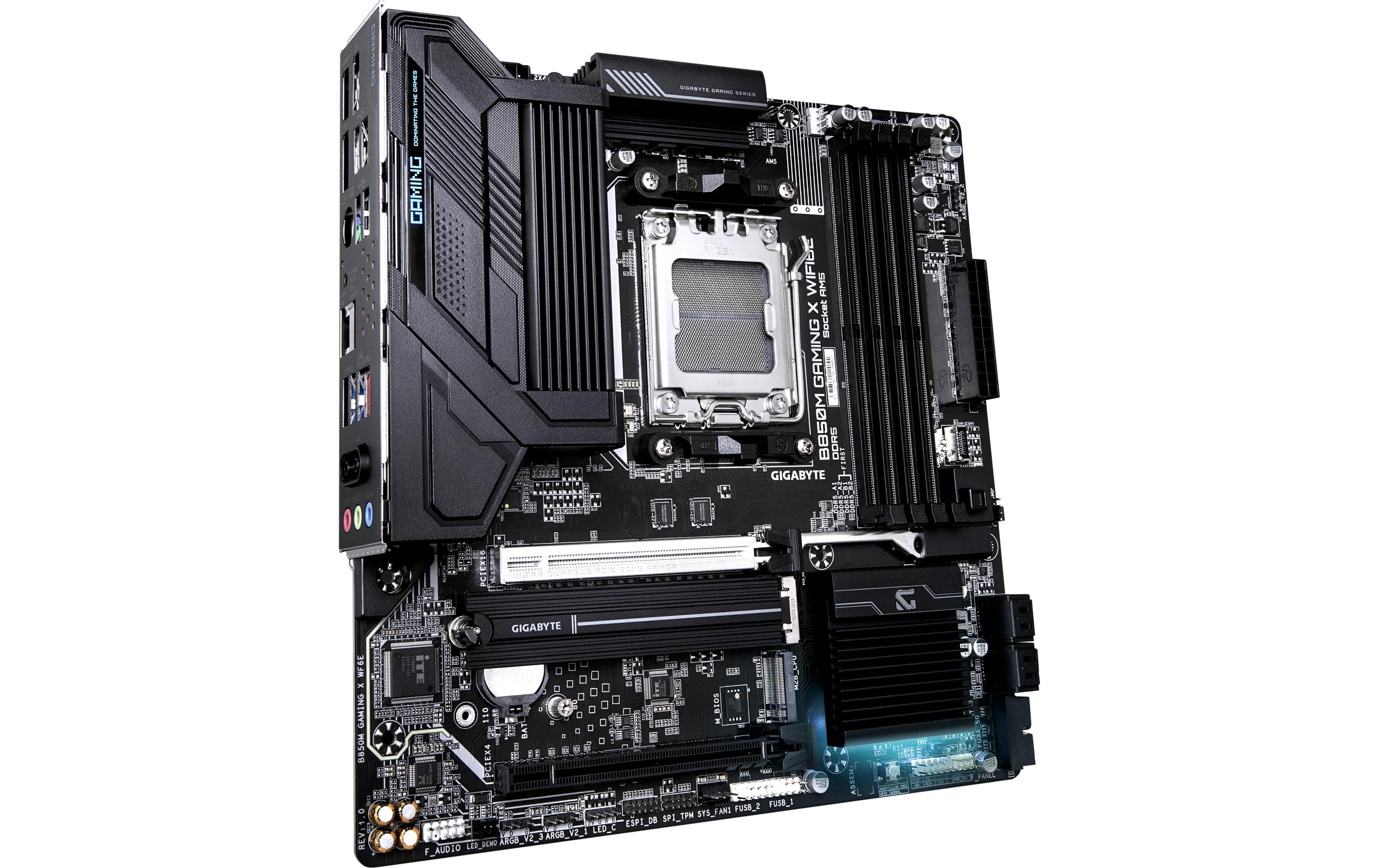 1843810_2 - Mediatech Gigabyte B850M GAMING X WF6E, uATX AM5, AMD B850, 4x DDR5, WIFI6E