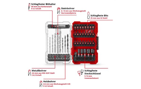 M-CASE Kassette Mix 39tlg LS 