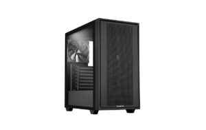 Chieftec Midi Tower GS-03B-BLK-OP, Schwarz 3x 2.5, 1x 3.5, 2x USB-A, 1x USB-C, o.PSU