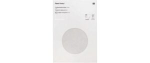 Rico Transparent Papier, Punkte, silber mix 12 Blatt, A4, 113 g, FSC Recycled