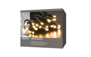 STT Lichterkette LED Tree Light 80, 8m, ww indoor/outdoor, grünes Kabel, 230V, 8.8W