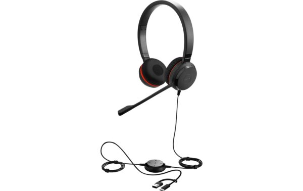 1847522 - Mediatech Jabra Evolve 30 II Stereo UC USB C/A USB C/A, Stereo UC