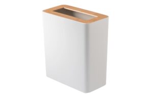 Yamazaki Papierkorb RIN MDF/Metall, China, Weiss