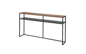 Yamazaki Konsolentisch TOWER MDF, China, Schwarz