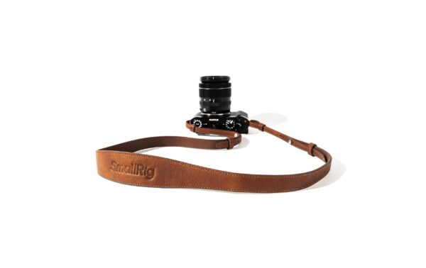 SmallRig Leather Camera Shoulder Strap Brown (Universal)