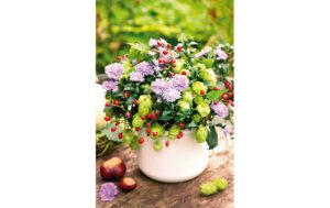 ABC Glückwunschkarte Blumenstrauss Format B6, 125 x 176 mm, mit Couvert