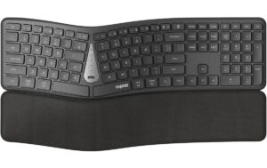 Rapoo E8810M Ergonomic Keyboard 2,4 GHz,  Bluetooth 5.0
