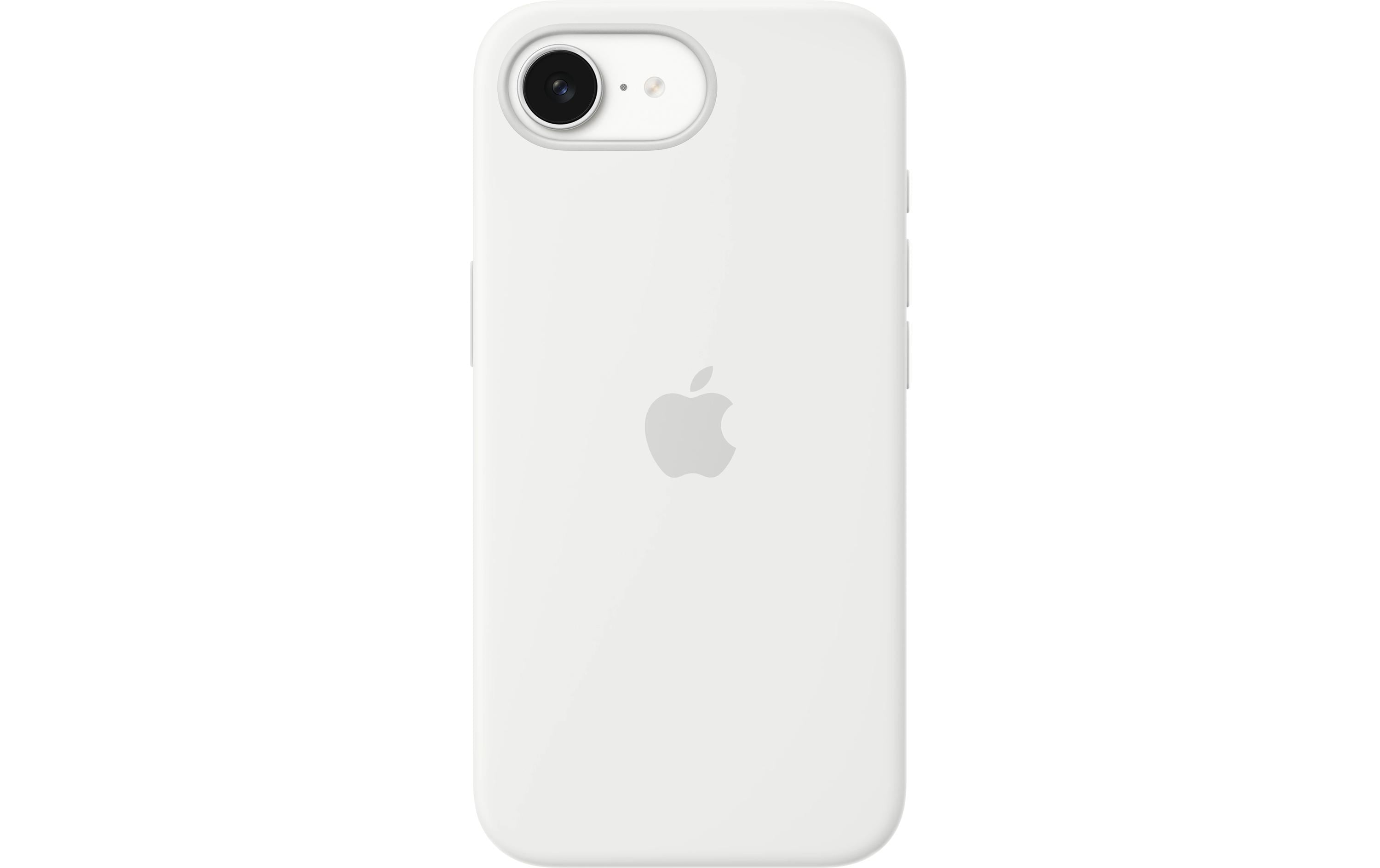 Apple Silicone Case White iPhone 16e