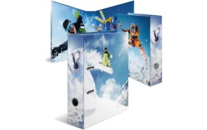 Herma Ordner 7 cm Wintersport Format A4, Hebelmechanik