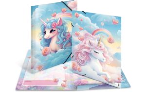 Herma Sammelmappe A3 Happy Unicorns Material: Karton, mit Innendruck
