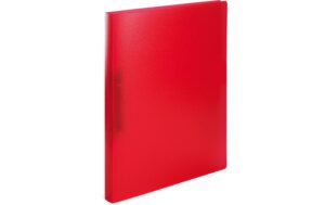 Herma Ringbuch A4 Transluzent rot Rücken 2.5 cm Polypropylen 2D-Ring Mechanik