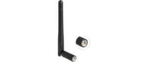 Delock WLAN Antenne, 2dBi, mit Kippgelenk RP-SMA Dualband 2.4 Ghz und 5Ghz, 11.2cm kaufen Schweiz | Mediatech.ch