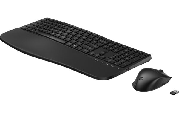 1852305 - Mediatech HP 685 Tastatur-Maus Set Wireless 2.4 GHz,Bluetooth,Dual-Mode,CH-Layout,2xAA