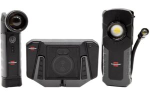 1852981 - Mediatech Brennenstuhl Professional Taschenlampen SET 2x Taschenlampe + Charcher kaufen Schweiz | Mediatech.ch