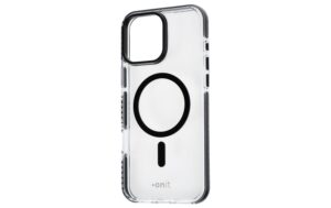 onit Back Cover Mill.Std. iPhone 16 pro Max transp.schw / Magsafe / Mill.Std.3m / GRS