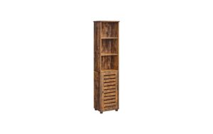 Vasagle Schrank Rustic Braun 40x30x167 cm (BxTxH), MDF
