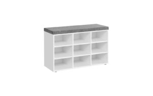 Vasagle Schuhschrank mit Polster, Holz 78.5x30.3x48 cm, Spanplatten kaufen Schweiz | Mediatech.ch