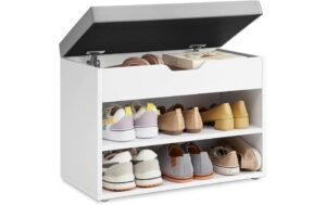 Vasagle Schuhschrank mit Polster, Holz 60x30x44 cm MDF, Kunstleder kaufen Schweiz | Mediatech.ch