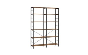 Vasagle Regal Industrie-Design Holz, Stahl, 172.5x120x30 cm (HxBxT) kaufen Schweiz | Mediatech.ch