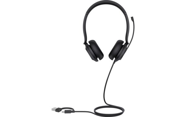 1854464 - Mediatech Yealink Headset UH35 Dual UC USB-C/A USB-C Kabel-Headset mit USB-A Adapter kaufen Schweiz | Mediatech.ch