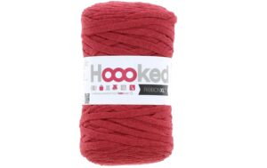 Hoooked RibbonXL, Lipstick Red Knäuel 250 g, 120 m