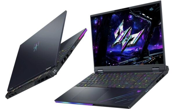 Acer Predator Helios 16, U9 275HX, W11P 16 WQXGA OLED, 32GB, 2TB, RTX5090