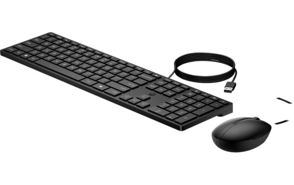 HP Wired Desktop 320MK Keyboard & Mouse Set USB-A Anschluss, Kabel,CH-Layout