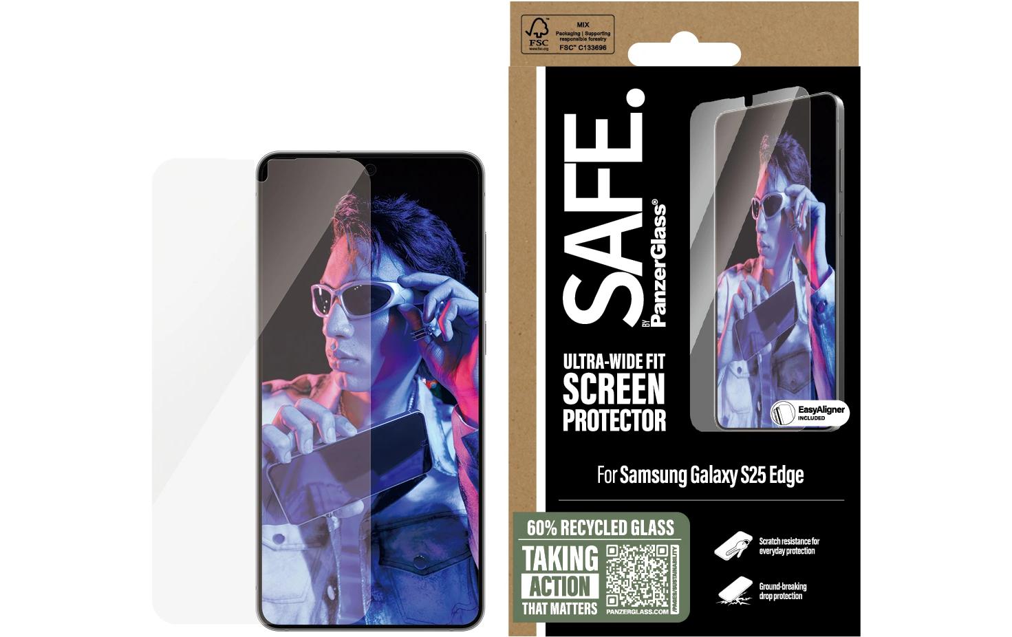 1856668_1 - Mediatech SAFE. Ultra-Wide Fit Samsung Galaxy S25 Edge
