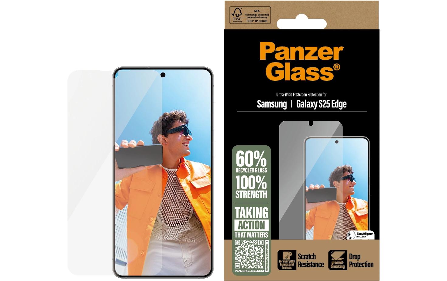 1856673_1 - Mediatech PanzerGlass Ultra-Wide Fit Galaxy S25 Edge