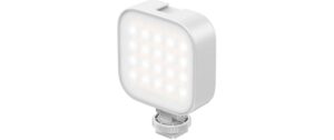 Ulanzi U60 RGB White LED RGB Videolicht mit Cold Shoe, weiss