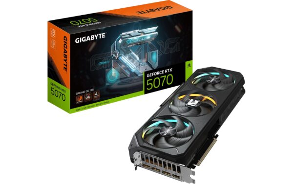 1857904 - Mediatech Gigabyte RTX5070 GAMING OC 12GB GeForce RTX5070, 3x DP, 1x HDMI kaufen Schweiz | Mediatech.ch