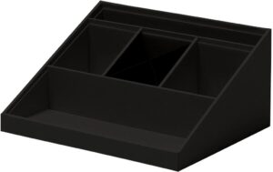 Rössler Organizer S.O.H.O. Schwarz kompatibel mit Ablagekorb, 256x116x206 mm