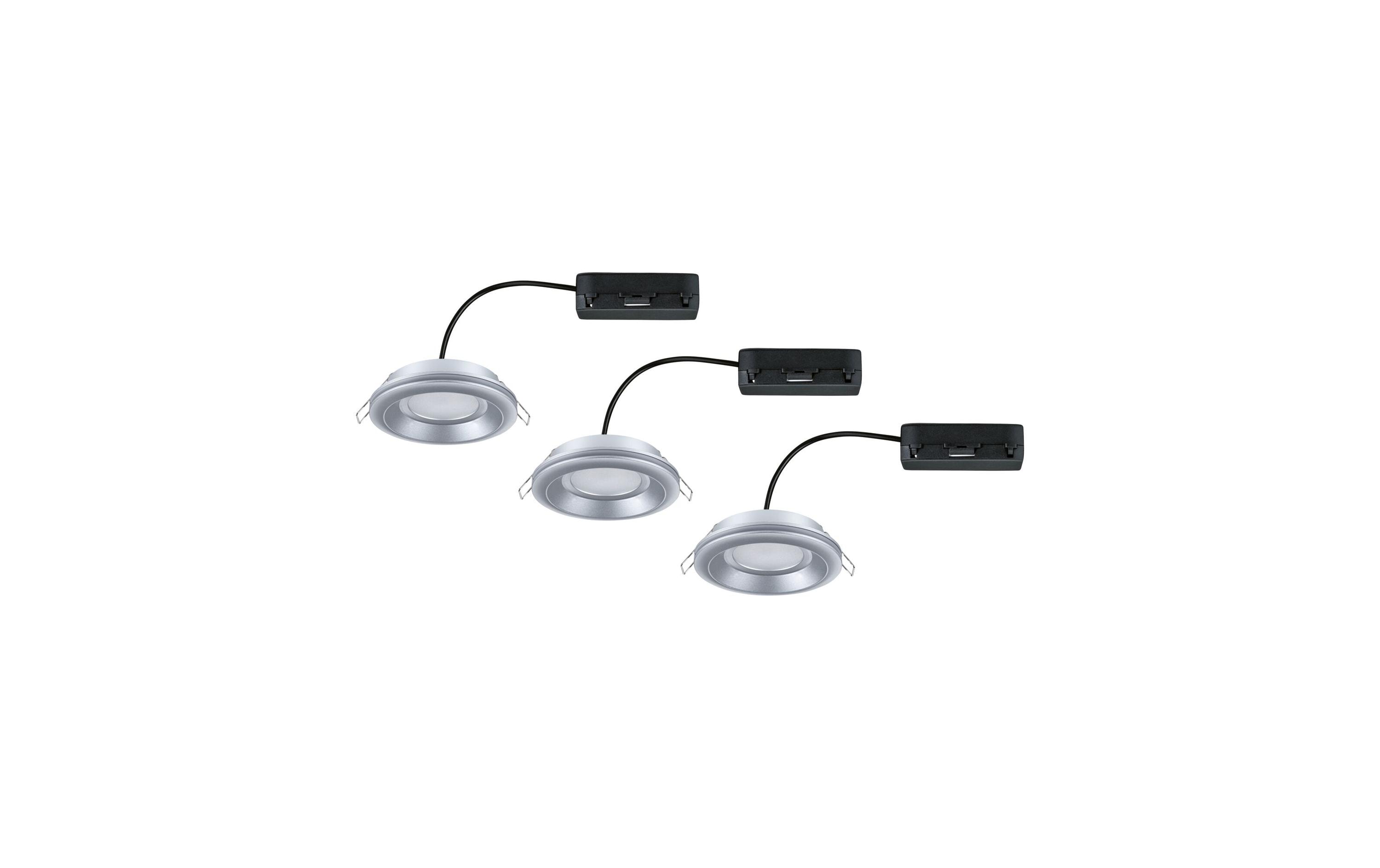 1859088_4 - Mediatech Paulmann LED Einbauleuchte Sormus 3er-Set IP65 rund 100mm 3x4,8 / 1,5W 560lm / 180lm