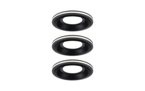 1859090 - Mediatech Paulmann LED Einbauleuchte Sormus 3er-Set IP65 rund 100mm 3x4,8 / 1,5W 560lm / 180lm