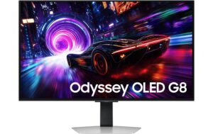 Samsung flat 32, OLED, Glare Free, 16:9 3840 x 2160, UHD, 240Hz, USB Hub, HDMI, DP
