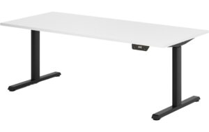 Actiforce Steelforce Eco 1050 schwarz KIT Gestell schwarz, Tischplatte weiss 80x160 kaufen Schweiz | Mediatech.ch