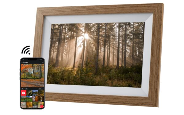 1860065 - Mediatech COCON Digitaler Bilderrahmen 10.1 holz 32GB, 800*1280IPS, 2.4GHzWifi, FRAMEO APP kaufen Schweiz | Mediatech.ch