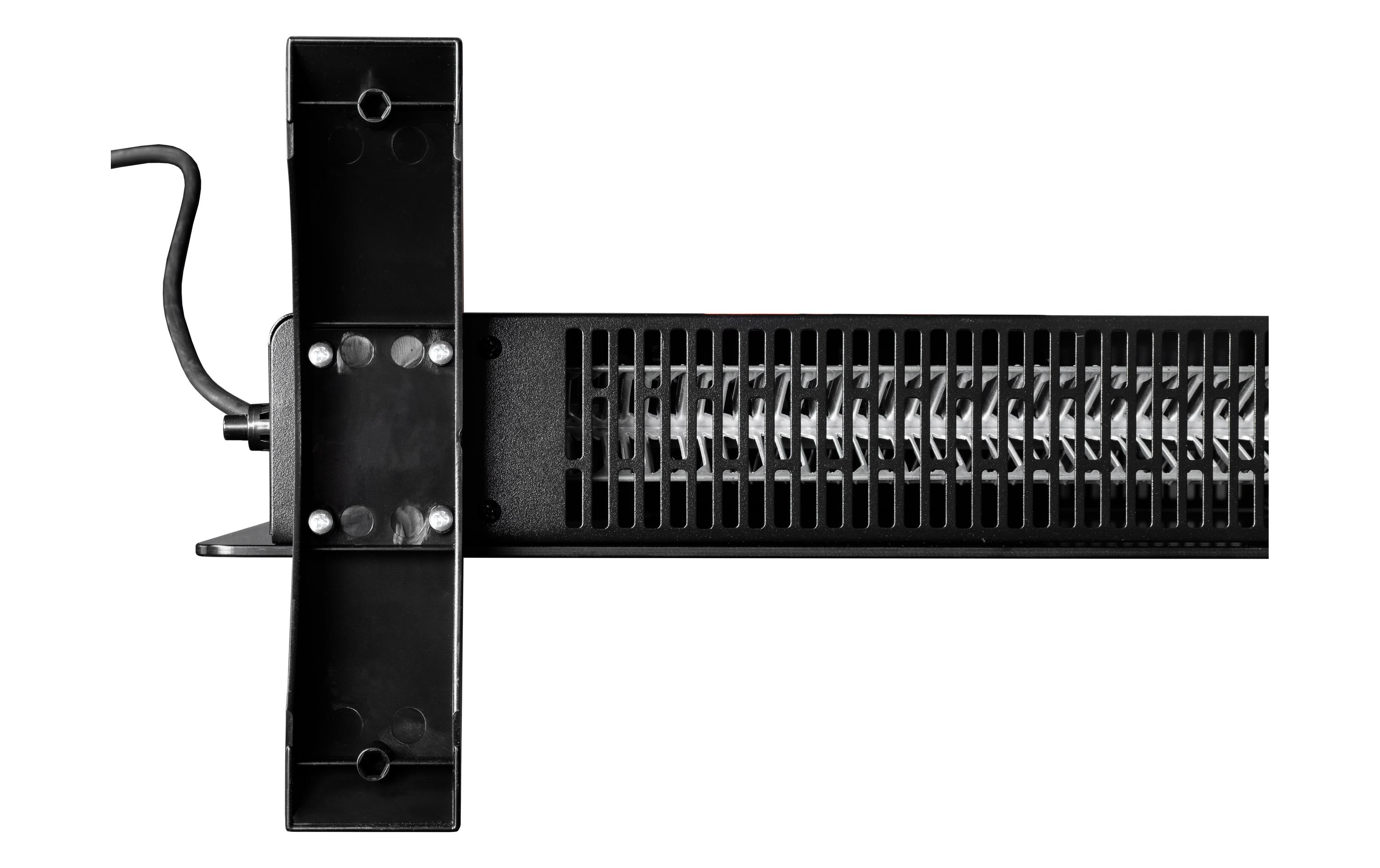 1860351_3 - Mediatech FURBER Konvektorheizung SAVI 20 schwarz Glasfront, 2000W, LED Display, wifi