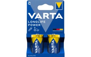 VARTA Batterie Longlife Power C, 2Stk 2 Stück, Blister Verpackung, 1.5V