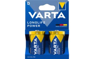 VARTA Batterie Longlife Power D, 2Stk 2 Stück, Blister Verpackung, 1.5V